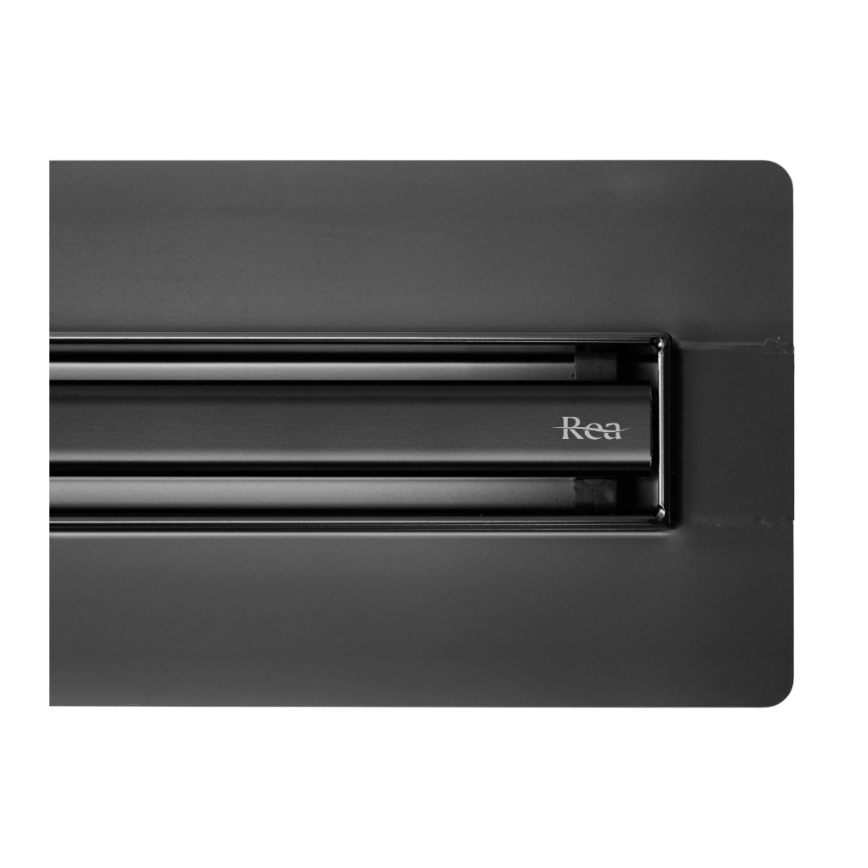REA-G2710 - NEOX SLIM 80 cm äravoolurenn, roostevaba teras/must