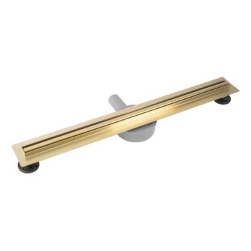 REA-G2714 - Äravoolukanal NEOX SLIM 70 cm roostevabast terasest/harjatud kuld