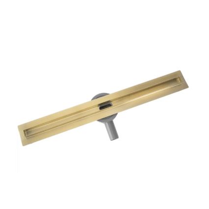 REA-G2714 - Äravoolukanal NEOX SLIM 70 cm roostevabast terasest/harjatud kuld