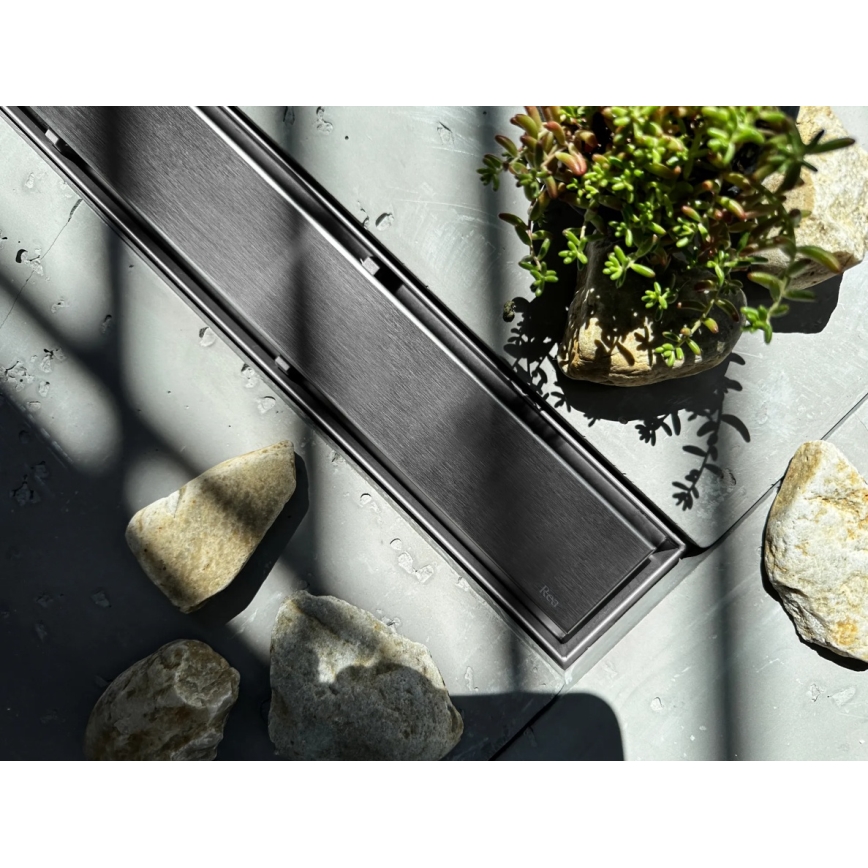 REA-G5808 - Äravoolukanal NEOX PRO 70 cm roostevabast terasest