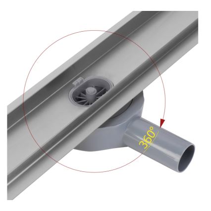 REA-G5809 - NEOX PRO 80 cm roostevabast terasest äravoolukanal
