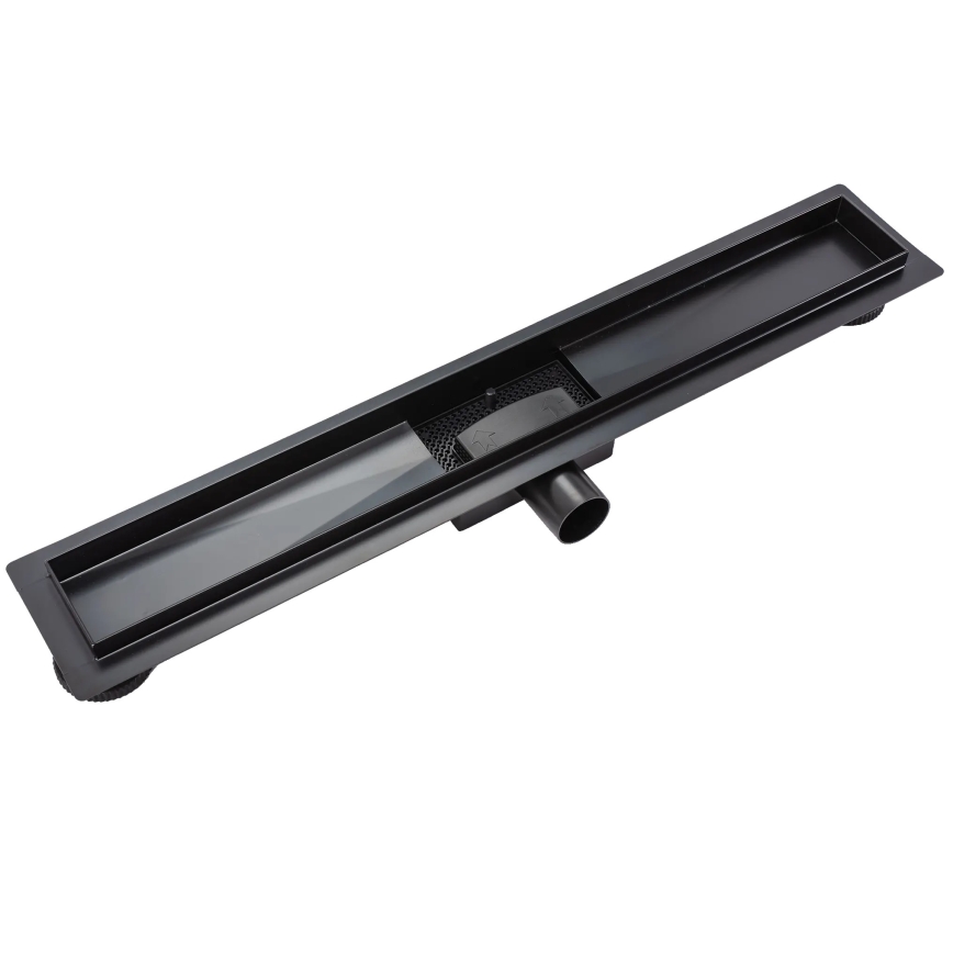 REA-G6602 - PURE NEOX äravoolukanal 70 cm, matt must
