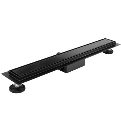 REA-G6602 - PURE NEOX äravoolukanal 70 cm, matt must