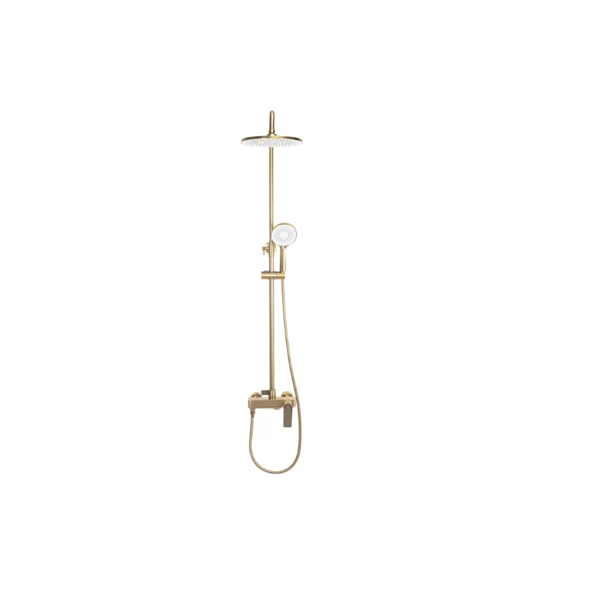 REA-P2400 - Dušikomplekt segistiga AVALON, harjatud kuldne