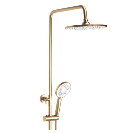 REA-P2400 - Dušikomplekt segistiga AVALON, harjatud kuldne