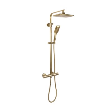 REA-P5004 - Dušikomplekt termostaatse segistiga TOM harjatud kuldne