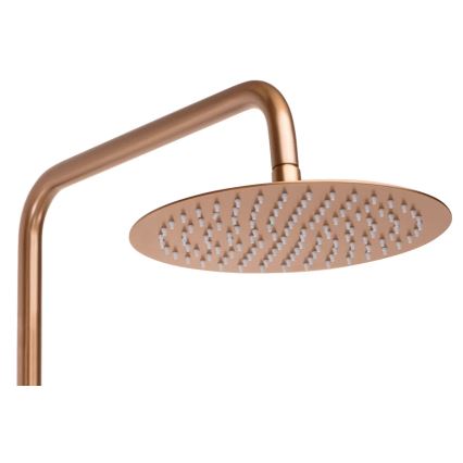 REA-P8807 - LUNGO dušikomplekt termostaatsegistiga, harjatud vaskviimistlus