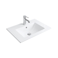 REA-U0786 - Sisseehitatud valamu DAFNE 47x62 cm keraamika/läikiv valge