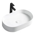 REA-U1055 - Lauale paigaldatav valamu NADIA 38,5x61 cm keraamika/läikiv valge