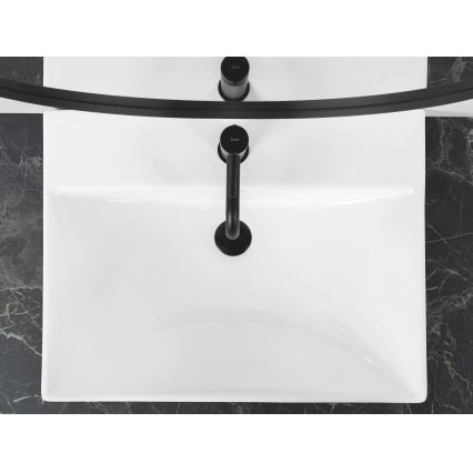 REA-U3326 - Sissepaigaldatav valamu MANDY 46x60 cm keraamiline/läikiv valge