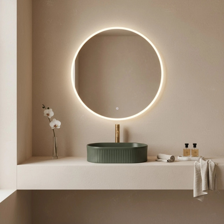 REA-U3611 - Lauapealne valamu VANDA 31x49 cm keraamika/tumeroheline