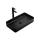 REA-U3690 - Lauapinnale paigaldatav valamu DENIS 35x61 cm keraamika/matt must