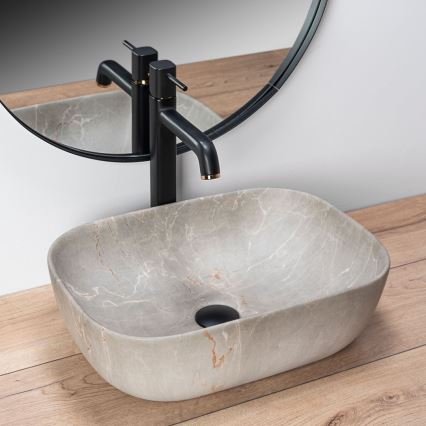 REA-U3802 - Lauapealne valam LIVIA 33,5x46,5 cm keraamika/hall/marmorimuster