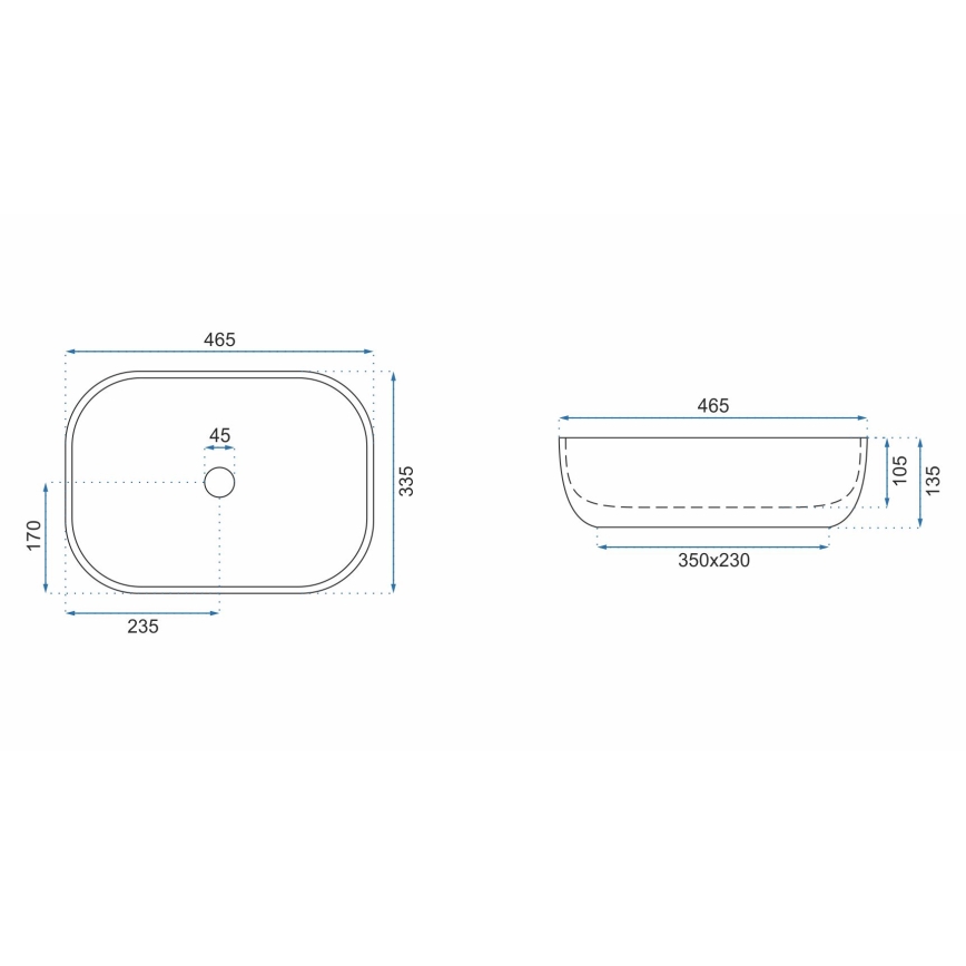 REA-U3802 - Lauapealne valam LIVIA 33,5x46,5 cm keraamika/hall/marmorimuster