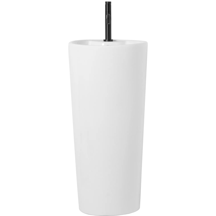 REA-U5635 - Iseseisev valam BLANKA 85x40 cm keraamiline/läikiv valge