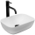 REA-U5667 - Lauaplaadile paigaldatav valamu BELINDA MINI 25x36 cm keraamika/läikiv valge
