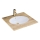 REA-U6330 - Süvistatav valamu NEL 39x47,5 cm keraamika/läikiv valge