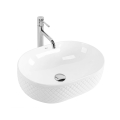 REA-U6366 - Lauapealne valamu OKTAWIA 35,5x50 cm keraamika/valge