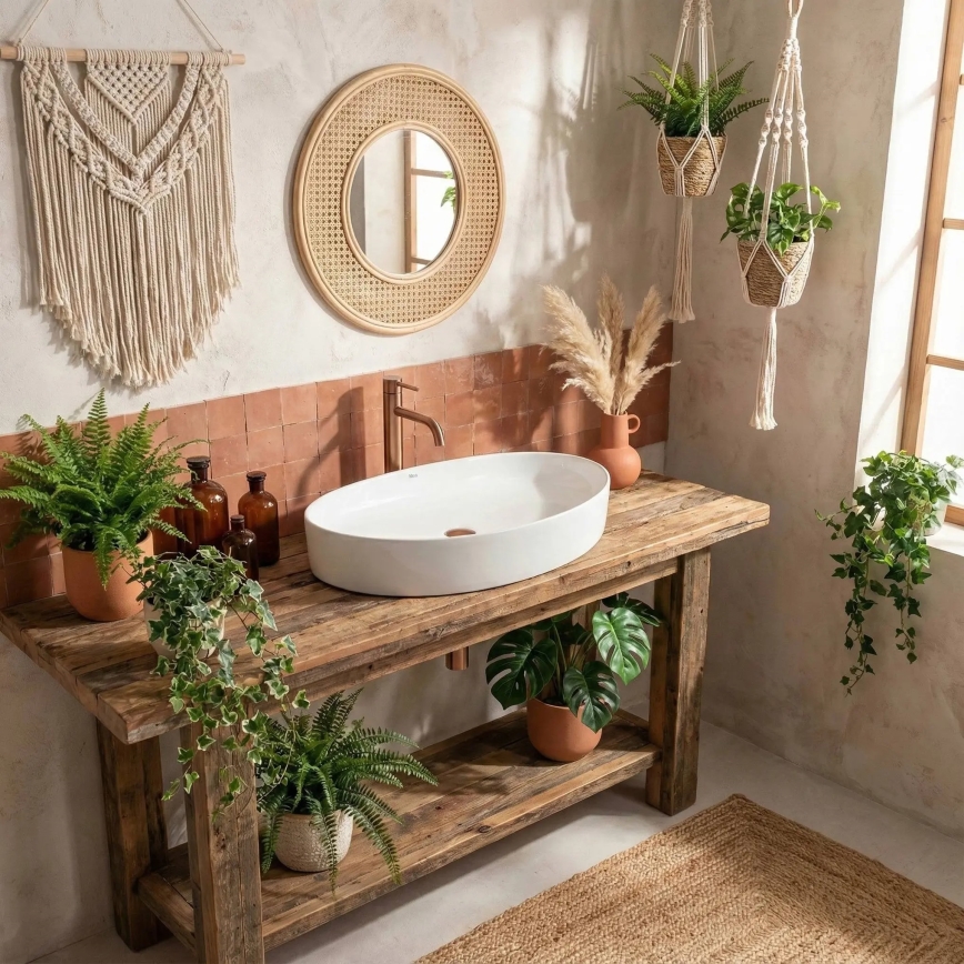 REA-U6371 - JOANA lauapealne valam 40,5 x 65,5 cm keraamika/läikiv valge