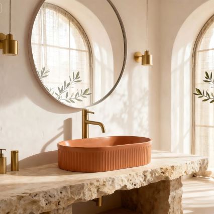 REA-U6377 - Pinnapealne valam VANDA 31x49 cm keraamiline/oranž