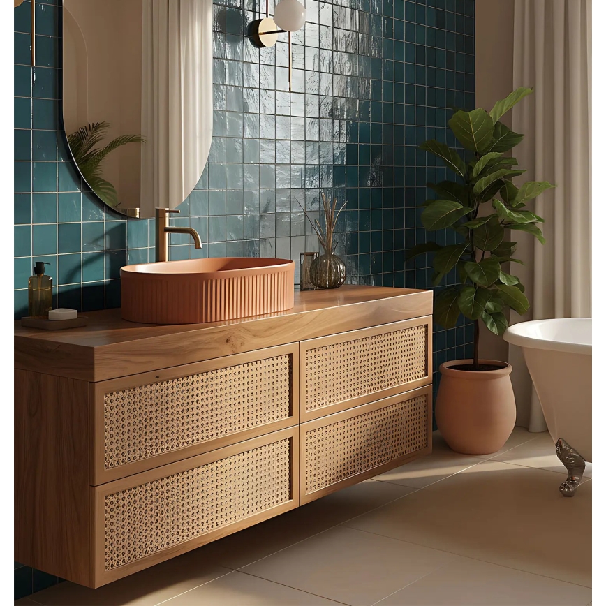 REA-U6377 - Pinnapealne valam VANDA 31x49 cm keraamiline/oranž