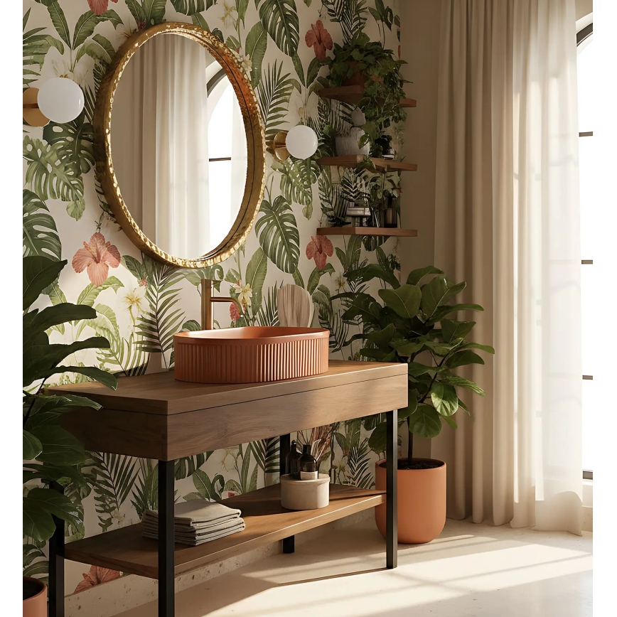 REA-U6377 - Pinnapealne valam VANDA 31x49 cm keraamiline/oranž