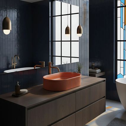 REA-U6377 - Pinnapealne valam VANDA 31x49 cm keraamiline/oranž