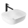 REA-U6521 - Pealepandav valamu BELINDA SLIM 33x46,5 cm keraamika/läikiv valge