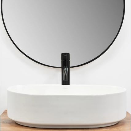 REA-U6563 - Lauale paigaldatav valam NADIA 38x50 cm keraamika/läikiv valge