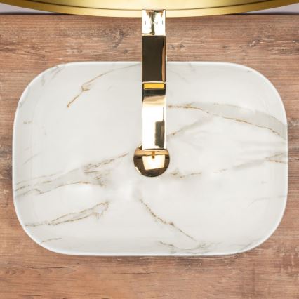 REA-U6596 - Lauale paigaldatav valam BELINDA 33,5x46,5 cm keraamika/marmori dekor