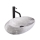 REA-U6651 - Lauale paigaldatav valamu ROXY 31x49 cm keraamika/hall/kiviimitatsioon