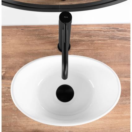 REA-U6803 - Lauapealne valamu KATE 24,5x36,5 cm keraamika/läikiv valge
