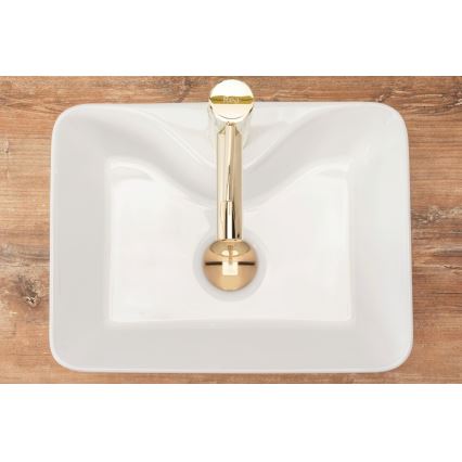 REA-U8196 - Lauale paigaldatav valamu KELLY MINI 31x41 cm keraamika/läikiv valge