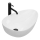 REA-U8536 - Lauale paigaldatav valamu GRETA 39x56 cm keraamika/läikiv valge