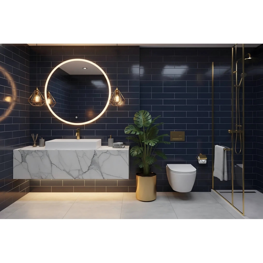 REA-U8900 - Lauapealne valamu GOYA 37x50 cm komposiit/mattvalge