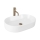REA-U9657 - Lauapealne valamu NADIA 38,5x61 cm keraamika/mattvalge