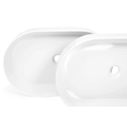 REA-U9657 - Lauapealne valamu NADIA 38,5x61 cm keraamika/mattvalge