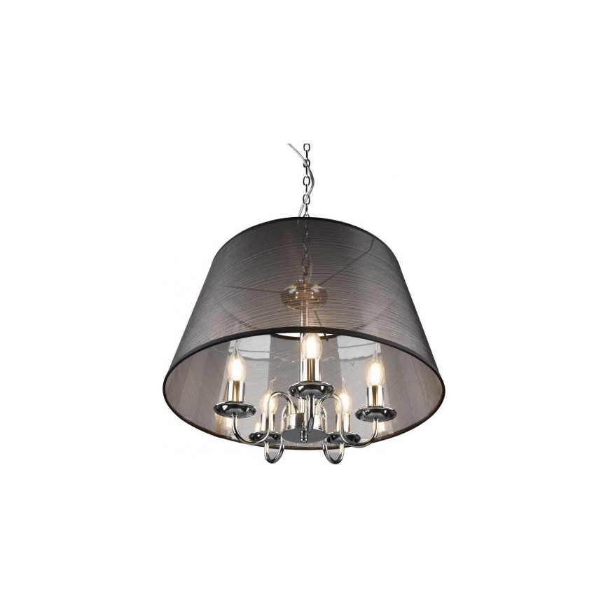 Reality - LED-kroonlühter ketiga CIMA 5xE14/40W/230V must