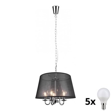 Reality - LED Lühter CIMA 5xE14/40W/230V must