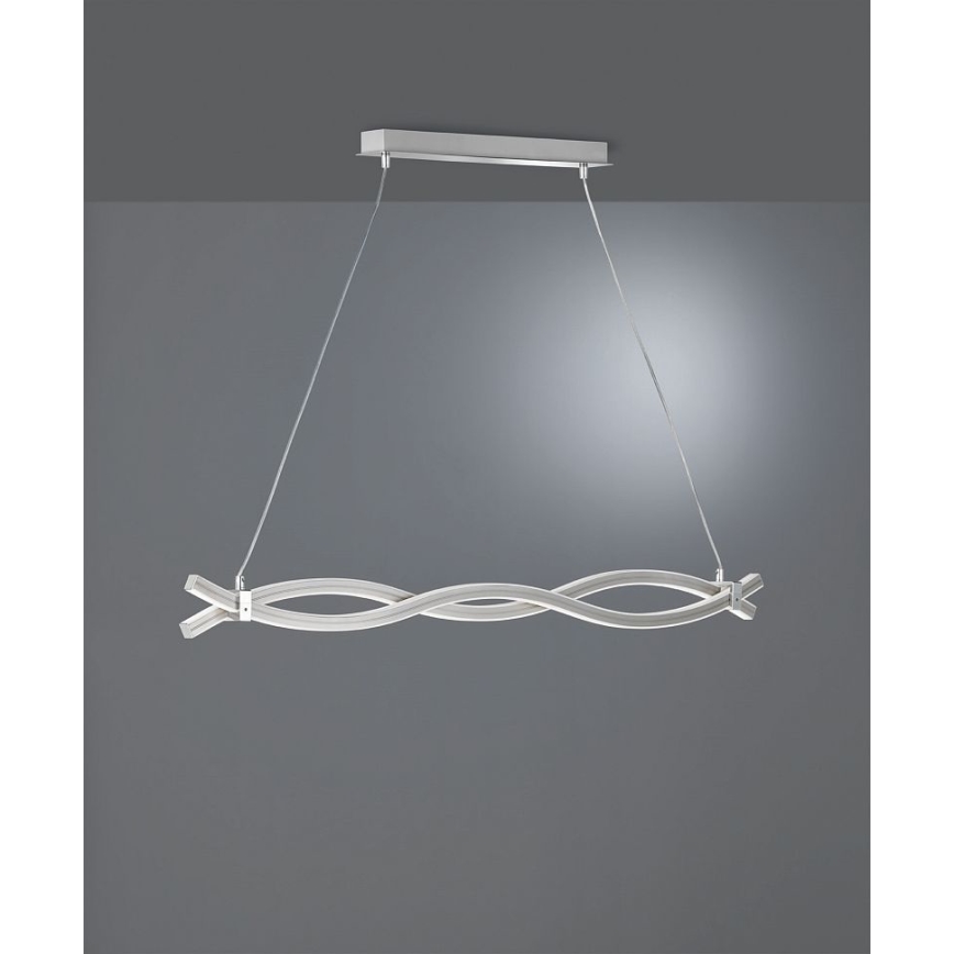 Reality - LED Lühter WAVE LED/16W/230V + LED/9W