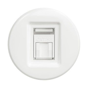 Reblig - Retro andmepesa raamita lumivalge