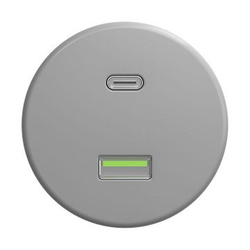 Reblig - retro raamita USB-pesa A+C, hall
