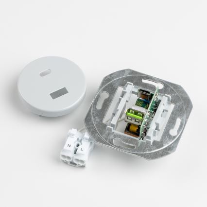 Reblig - Retro USB-pistikupesa A+C raamiga, hall