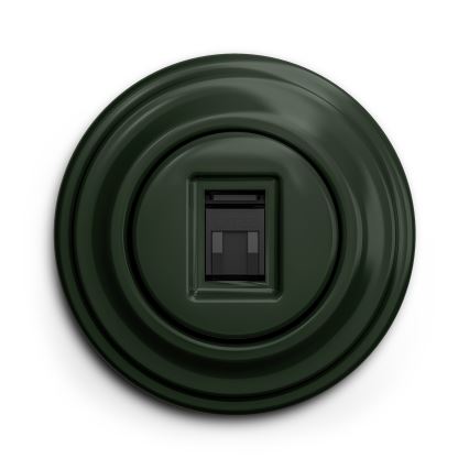 Reblig - retrostiilis lihtne roheline raam