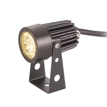 RED - Design Rendl - R10530 - LED Välivalgusti GUN LED/3W/230V IP65