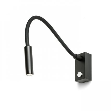 RED - Design Rendl - R10541 - LED Paindlik väike lamp AIM LED/3W/230V must