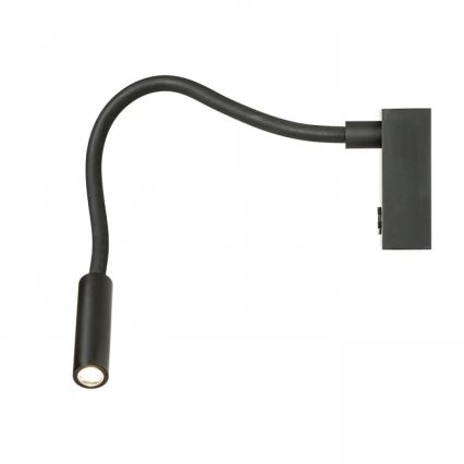 RED - Design Rendl - R10541 - LED Paindlik väike lamp AIM LED/3W/230V must