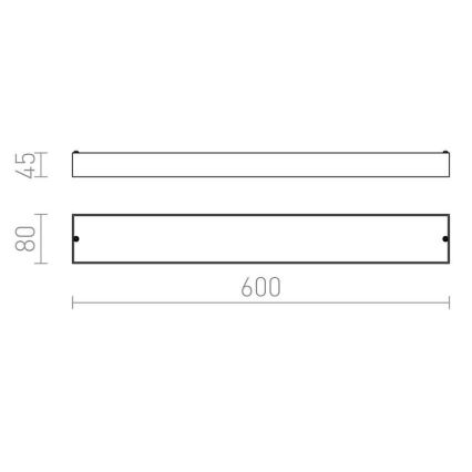 RED - Design Rendl - R11993 - LED Vannitoa seinavalgusti MARINA LED/9W/230V IP44