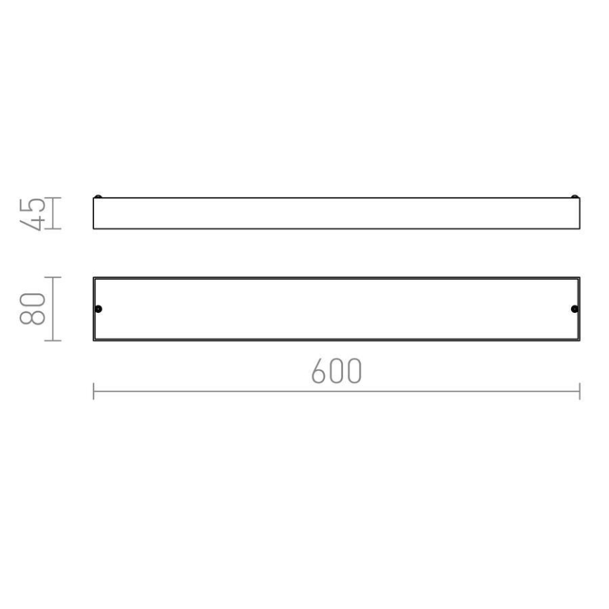 RED - Design Rendl - R11993 - LED Vannitoa seinavalgusti MARINA LED/9W/230V IP44