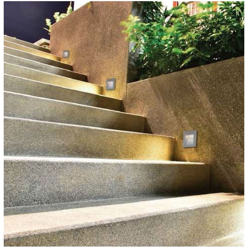RED - Design Rendl - R12015 - LED Sisseehitatud välivalgusti TESS LED/3W/230V IP54 antratsiit